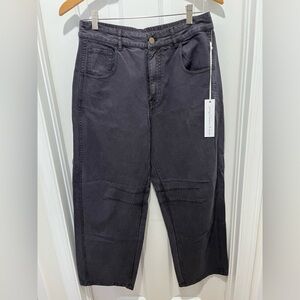 YOUNG FABULOUS AND BROKE BARREL JEANS LARGE BNWT